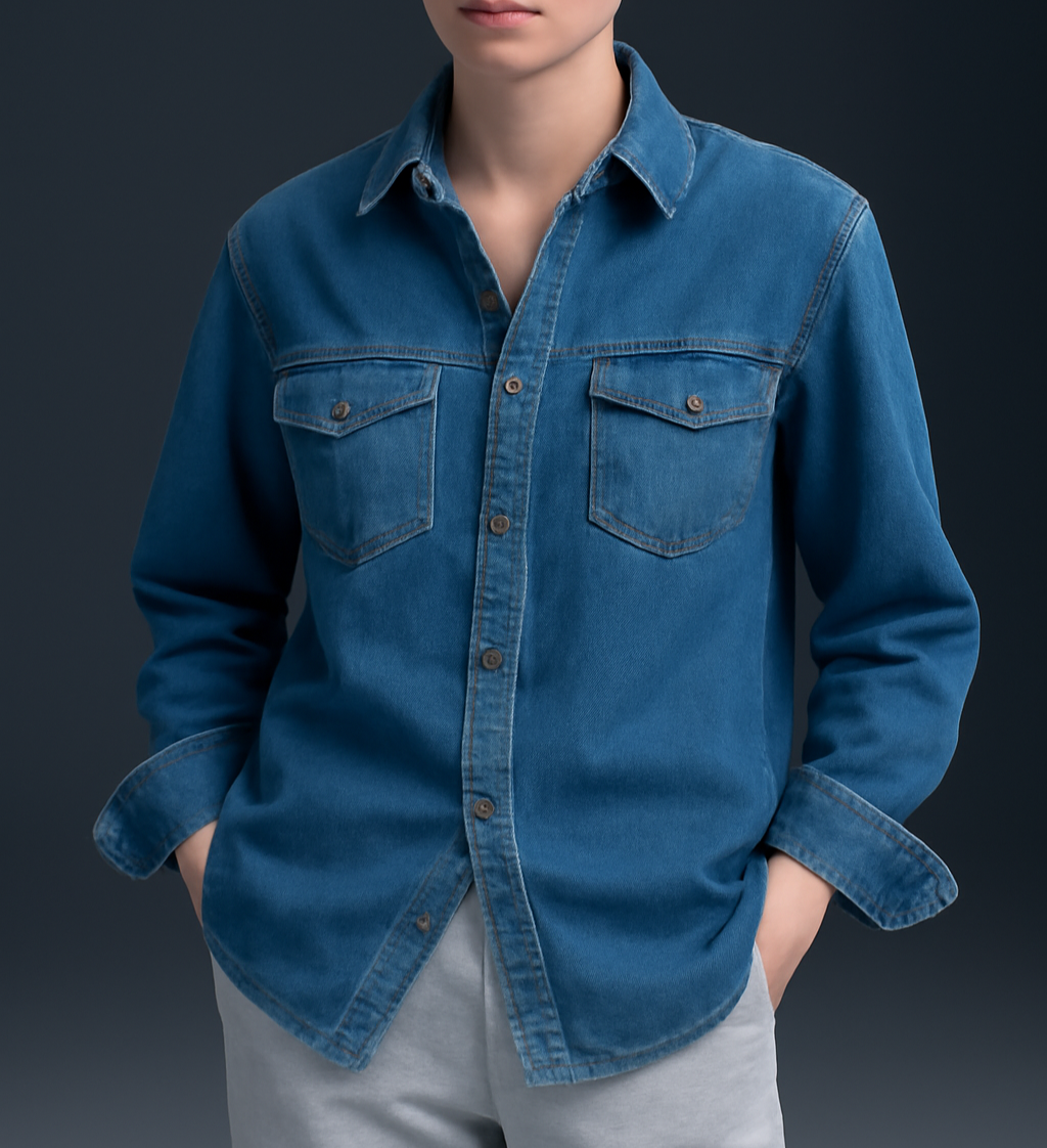 ZOE Luxe Button-Down Top
