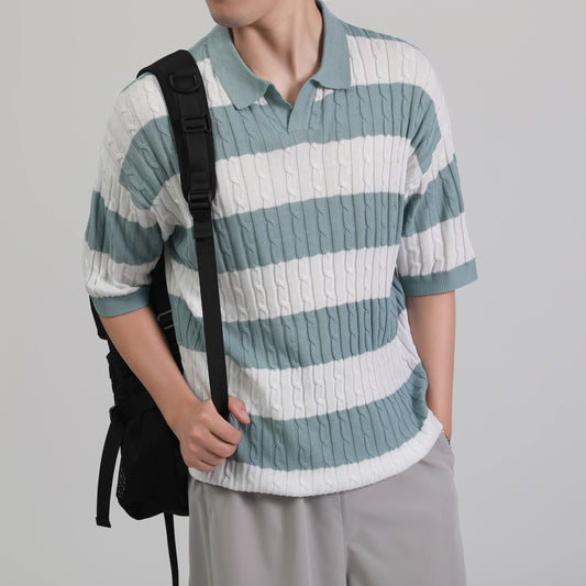 SOREN Retro Knitwear Polo