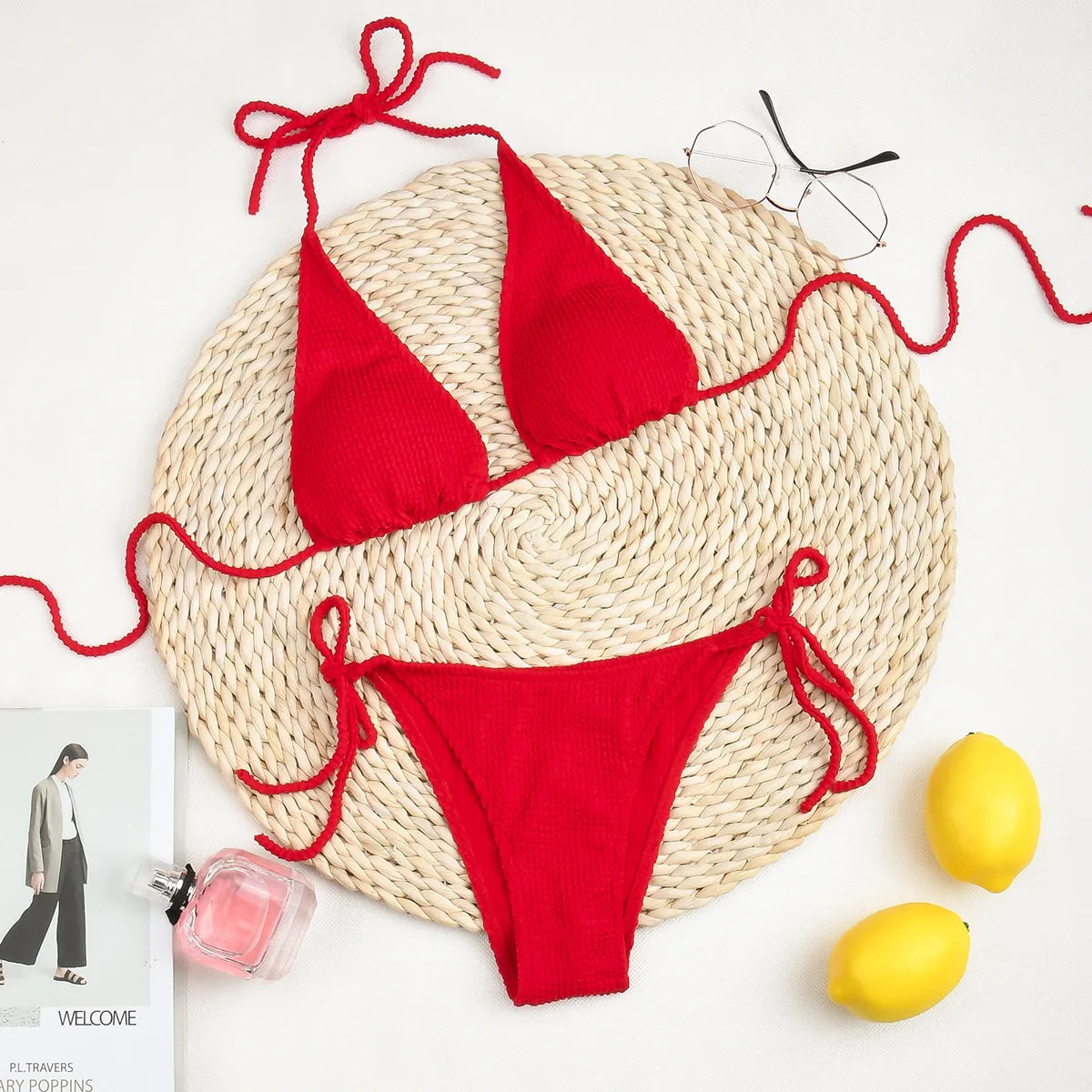 ISOLA Tie Swim Set