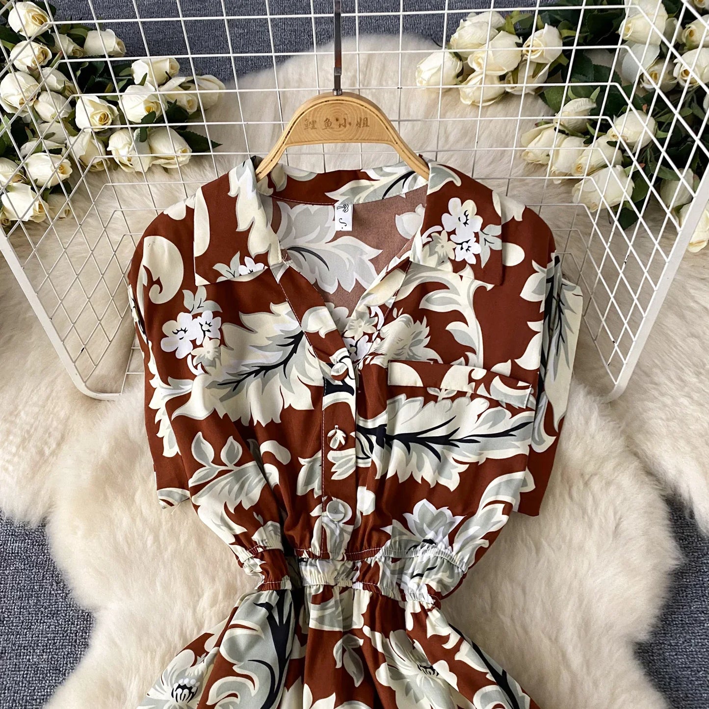 OPHELIA Floral Elegant Dress