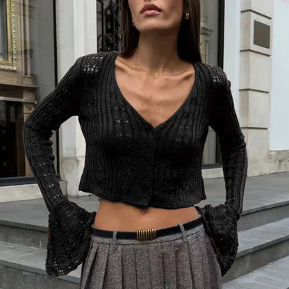 IRENE Luxe Buttoned Knit