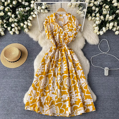 OPHELIA Floral Elegant Dress