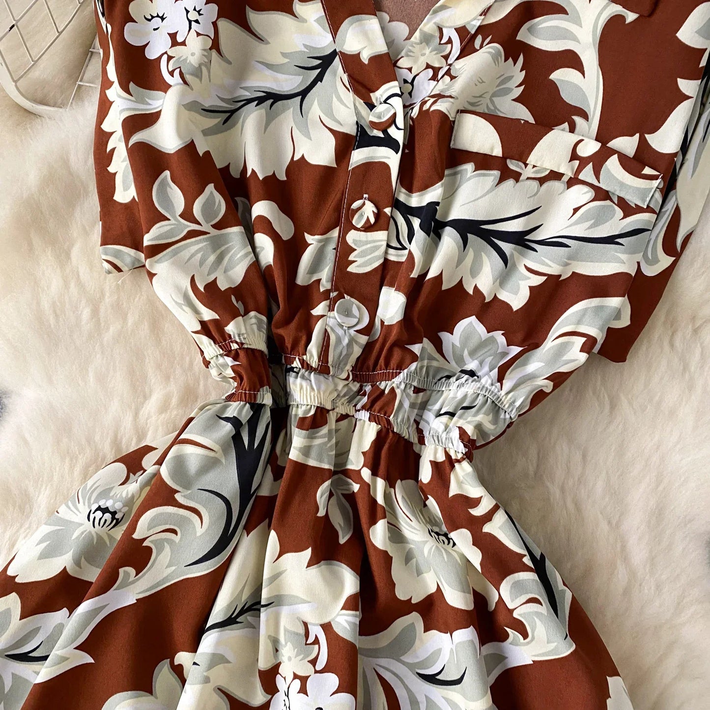 OPHELIA Floral Elegant Dress