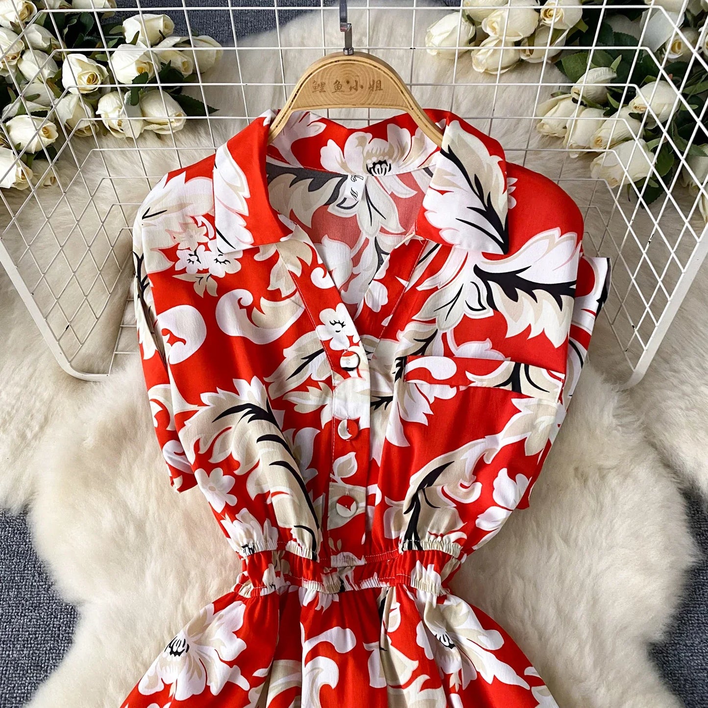 OPHELIA Floral Elegant Dress