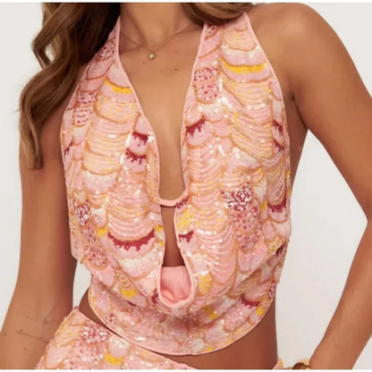 IVANA Backless Summer Set
