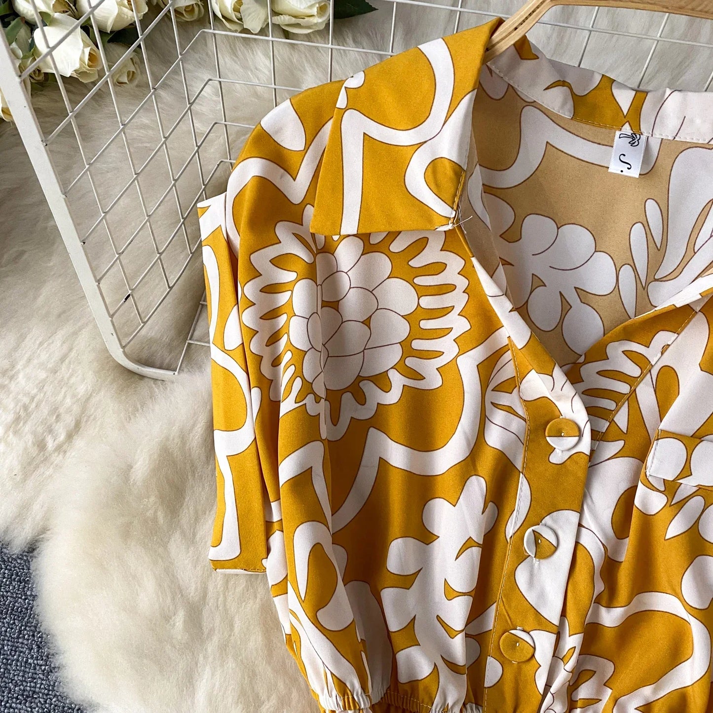 OPHELIA Floral Elegant Dress