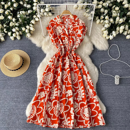 OPHELIA Floral Elegant Dress