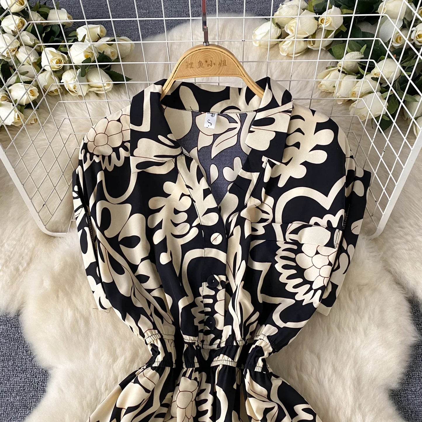 OPHELIA Floral Elegant Dress