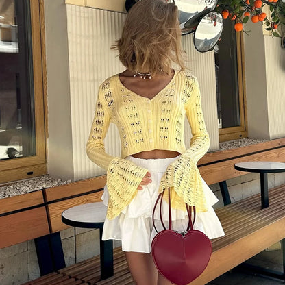 IRENE Luxe Buttoned Knit