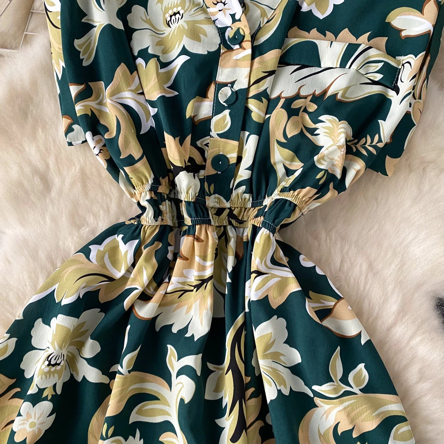 OPHELIA Floral Elegant Dress