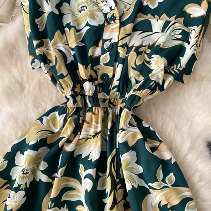 OPHELIA Floral Elegant Dress