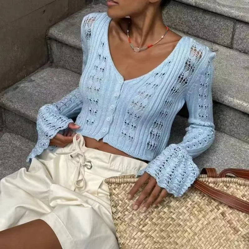 IRENE Luxe Buttoned Knit