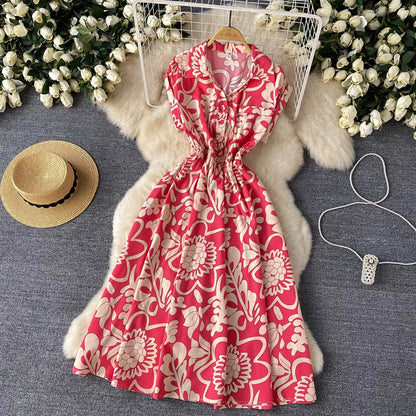 OPHELIA Floral Elegant Dress
