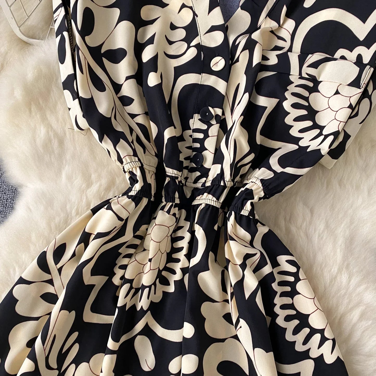 OPHELIA Floral Elegant Dress