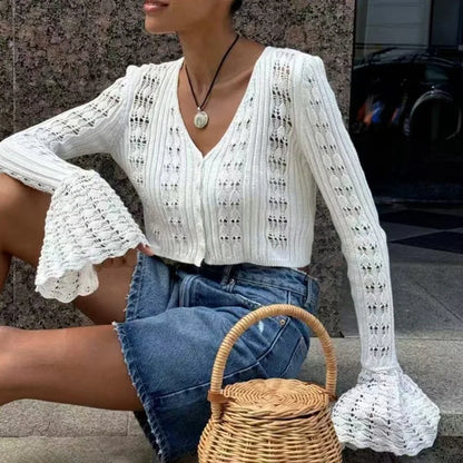 IRENE Luxe Buttoned Knit