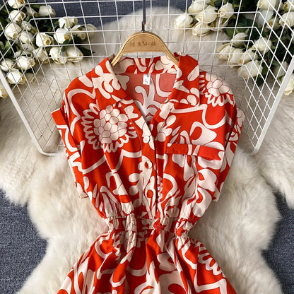 OPHELIA Floral Elegant Dress